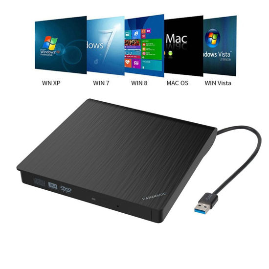 Picture of USB 3.0 Portable DVD Player External CD Drive