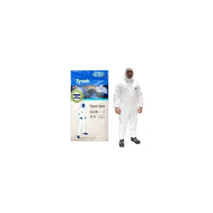 Picture of Tyvek Disposable Coveralls With Hood
