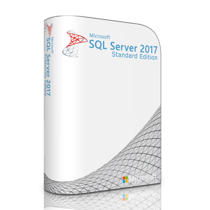 Picture of Microsoft SQL Server 2017 Standard with 8 Core License, unlimited User CALs