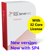 Picture of Microsoft SQL Server 2012 Enterprise with SP4. New Complete with 32 Core License