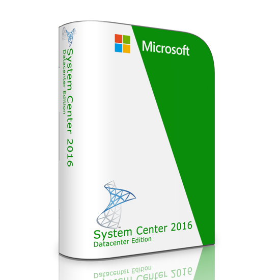 Picture of Microsoft System Center 2016 v1801 Datacenter Edition with full, retail license