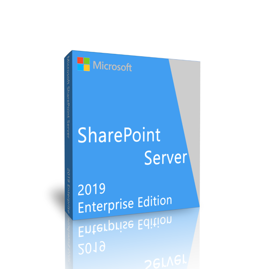Picture of SharePoint Server 2019 Enterprise Edition 64 Bit. New unopened, shrink wrapped