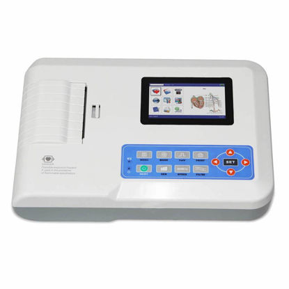 Picture of ECG300GT Touch Screen Portable ECG/EKG machine 12-Leads 3 Channel+Printer CONTEC
