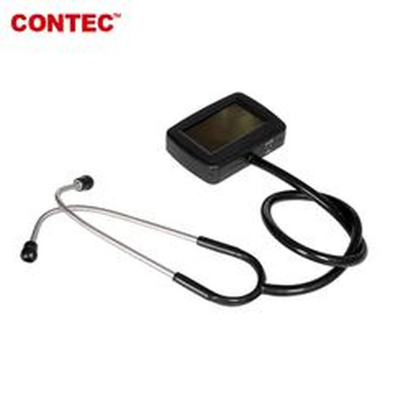 Picture of CONTEC CMS-M Electronic Multifunctional Visual Stethoscope with SPO2 probe, Heart Rate