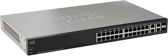SF300-24 24 Port 10/100 Managed Switch Cisco Small Business 