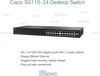 Picture of Cisco SG110-24 Desktop Switch with 24 Gigabit Ethernet (GbE) Ports plus 2 Combo mini-GBIC SFP