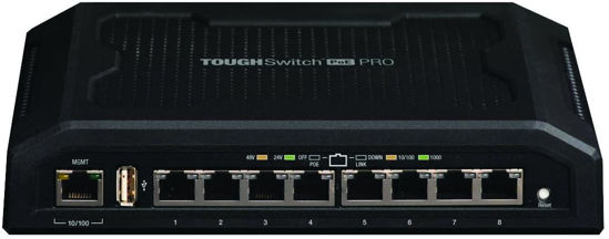 Picture of TOUGHSwitch PoE Pro - Switch - 8 Ports - Managed - Desktop (TS-8-PRO)