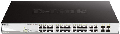 Picture of D-Link PoE+ Switch, 24 28 Port Fast Ethernet