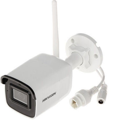 Picture of HIKVISION DS-2CD2041G1-IDW1 4MP WiFi Bullet IP Camera Built-in Mic, SD Card Slot