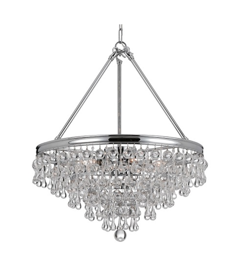 Picture of Ceiling Crystal Chandelier Light
