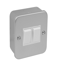 Picture of Volex Metal Clad 2gang Switch