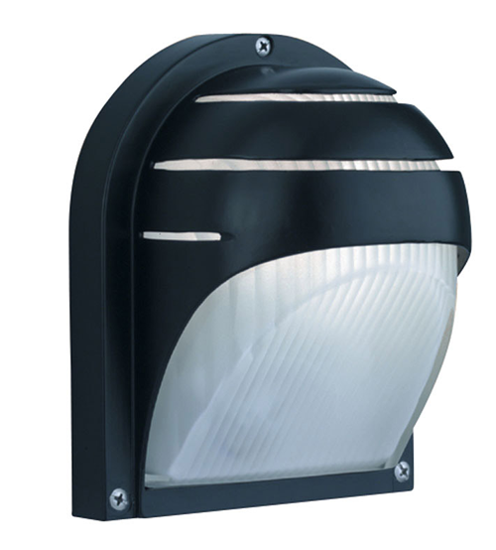 Picture of Black Bulkhead Outdoor Security Light