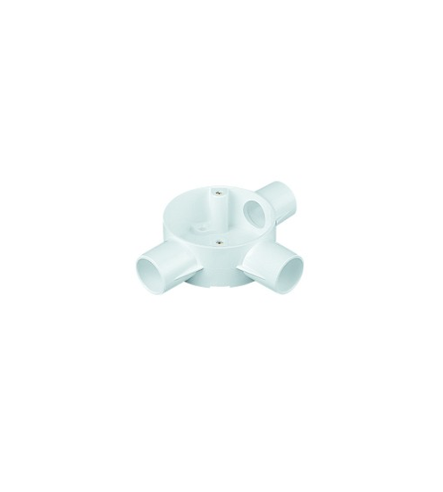 Picture of 20mm Pvc Tee Box White|Per Pack