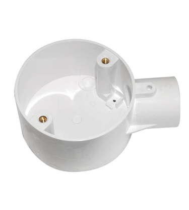 Picture of 20mm Stop End Box White|Per Pack